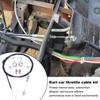 Throttle Cable Kit Go Kart Accessories Parts Brake Return Throttle Springs 75 Inch Go Cart Brake Cable Enhanced Throttle Cable