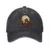 Palm Tree Mini Golf Logo Washed Cotton Baseball Cap Classic Vintage Design Outdoor Adventure Style Unisex Adjustable Hat