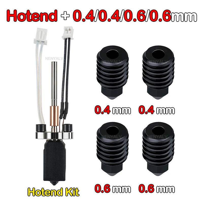 New Upgrade Hotend For Creality K1C/K1 MAX hotend Replaceable nozzle Brass Hard For K1 SE hotend Kit 3D printer