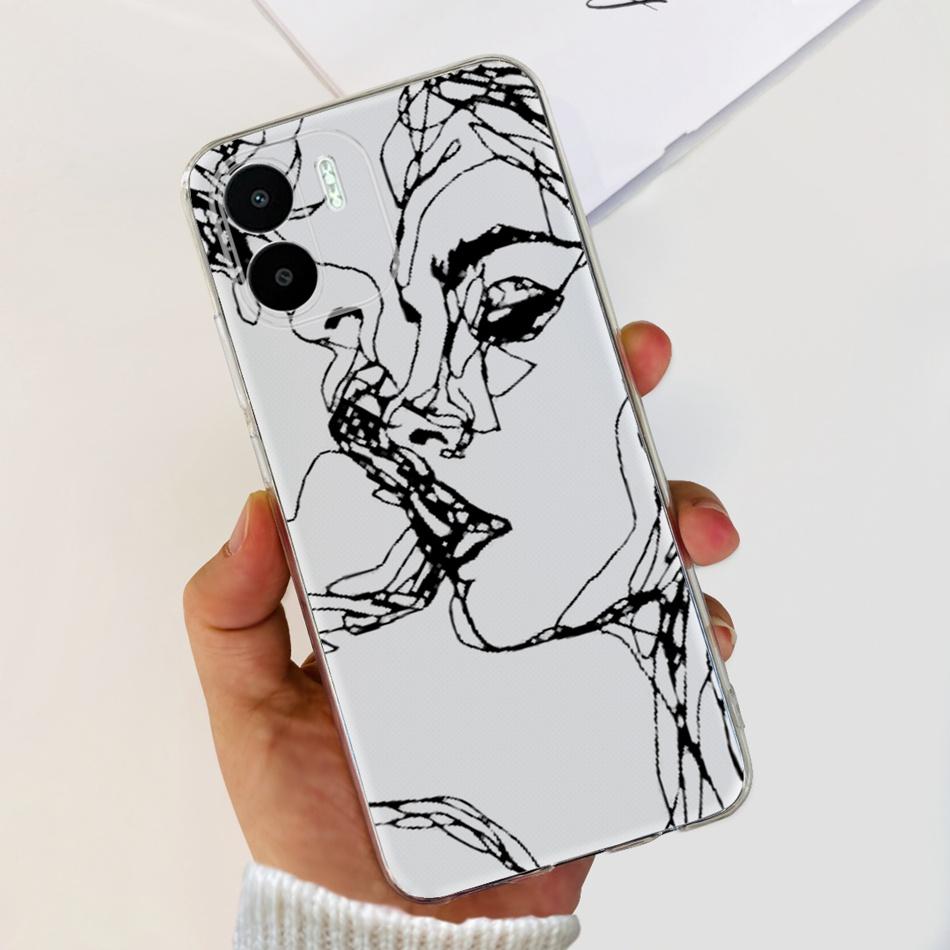 Для Xiaomi Redmi A1 A1+ 2022 Милый Расписной Чехол для Телефона Для Redmi A1 Plus RedmiA1 A 1 A1+ Мягкие Силиконовые TPU Чехлы