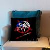 SSlayer Heavy Metal Razors Edge Pillow Case Short Plush Sofa Decorative Gift Home Doublesided Printing Cushio
