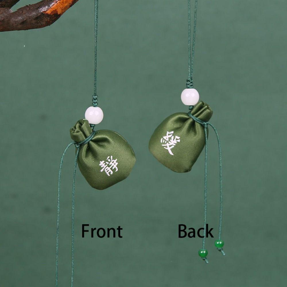 Printing Mini Cloth Sachet for Filled Fragrant Herbs Tassel Small Pouch Perfume Spice Bag  Girl