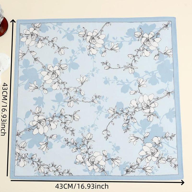 Набор из 3 женских носовых платков, цветные свадебные носовые платки, подарки на День матери, женский носовой платок, стираемый, из чистого хлопка