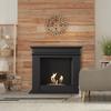 Портальный биоэтаноловый камин NOVEMBER TÜV черный правосторонний набор для самостоятельной сборки