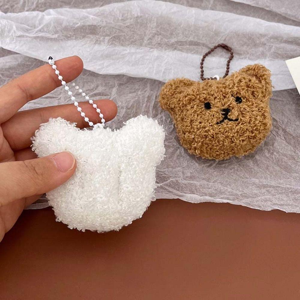 Stuffed Plush Dolls Cute Bear Plush Pendant Bag Pendant Plush Toy Cartoon Key Chain Birthday Gift