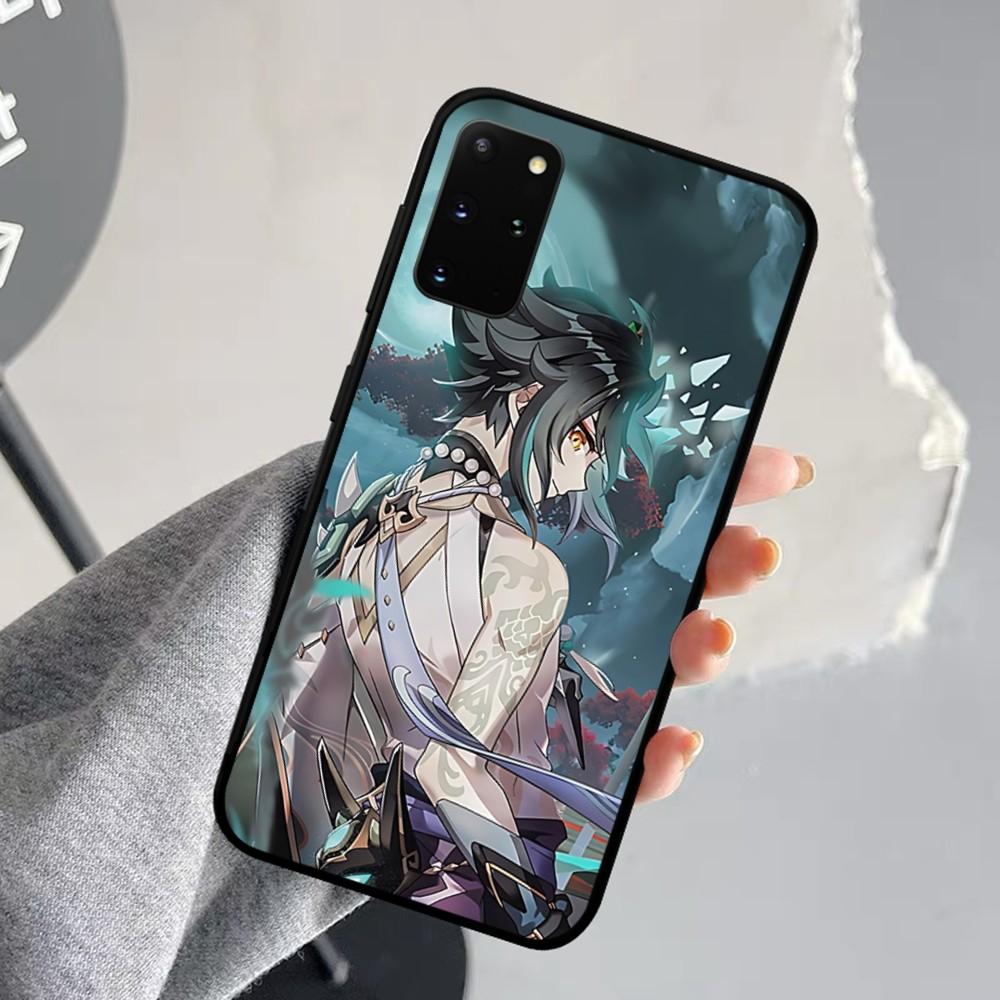 Чехол для телефона Genshin Impact XIAO для Samsung S 9 10 20 21 22 23 30 23 24 Plus Lite Ultra FE S10lite Fundas