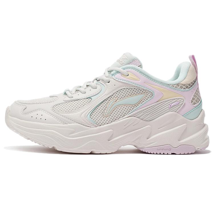 Коллекция беговой обуви Li Ning Амортизация Нескользящая Дышащая Отскок Низкий профиль ARLS008-4