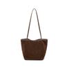 Bag niche women's fashion new shoulder bag leopard print retro style commuter underarm tote bag