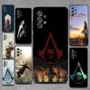 Чехол для телефона Игры Assassin's Creed Для Samsung S25,S24,S21,S22,S23,S30,Ultra,S20,Plus,Fe,Lite,Note,10,9,5G Черный Чехол