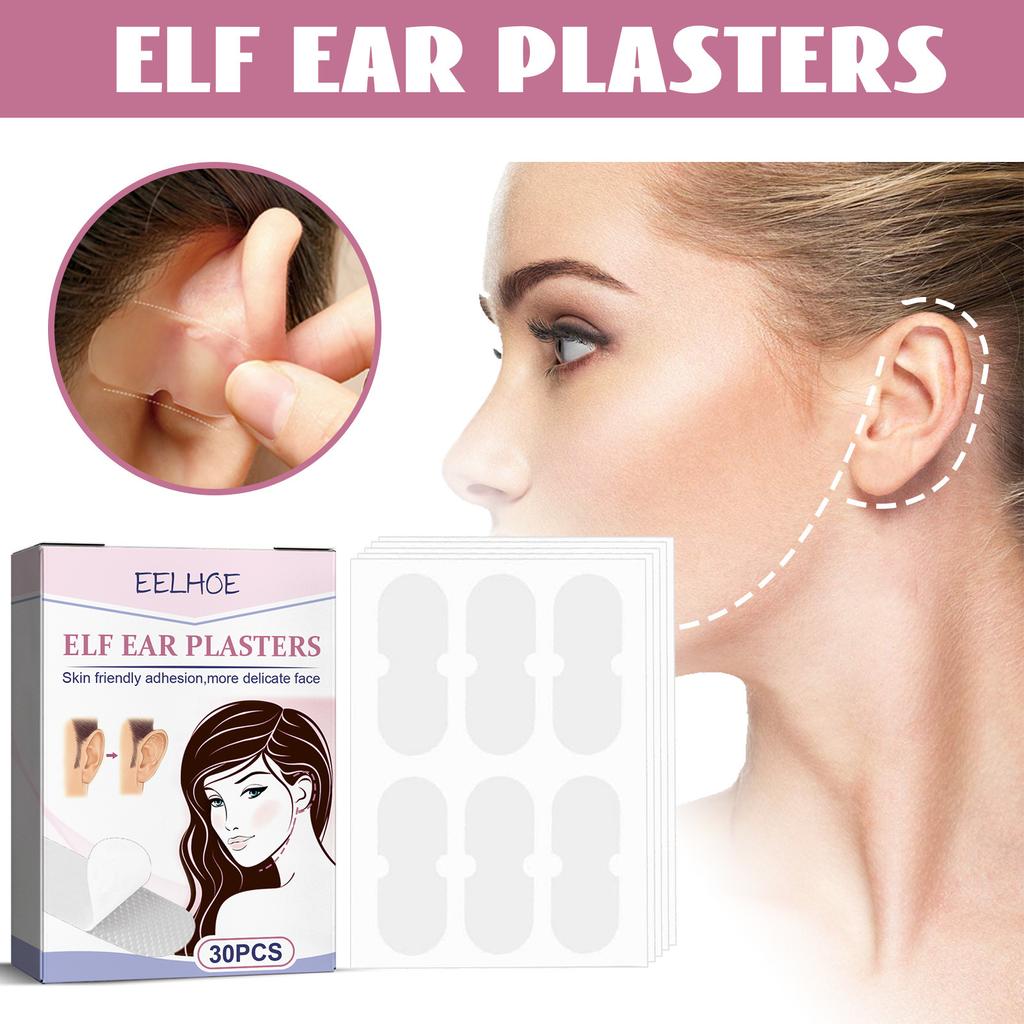 EELHOE invisible ear stickers breathable waterproof ear correction stickers for smaller face look