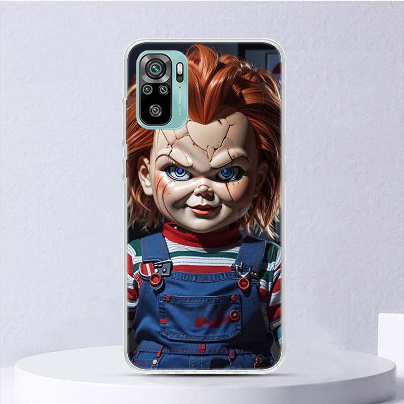 Chucky Doll Horror Movie Soft Case For Xiaomi Redmi 14C 13C 13 12C 12 10C 10 9A 9C 9T 9 Phone Cover 8 8A 7 7A 6 6A K80 K70 K60 K