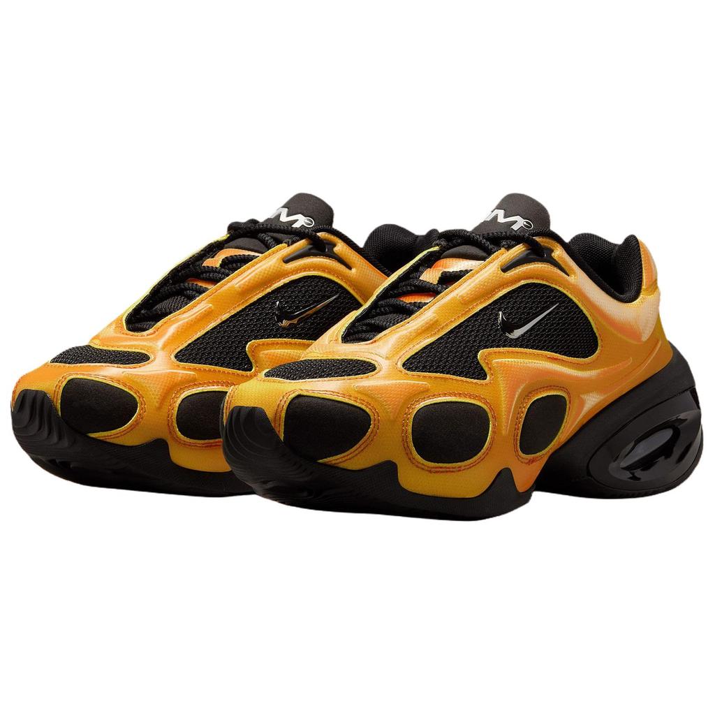 Nike Air Max Muse Износостойкие Низкие кроссовки для бега Унисекс Желто-черные Кроссовки Повседневная обувь IB4396-001