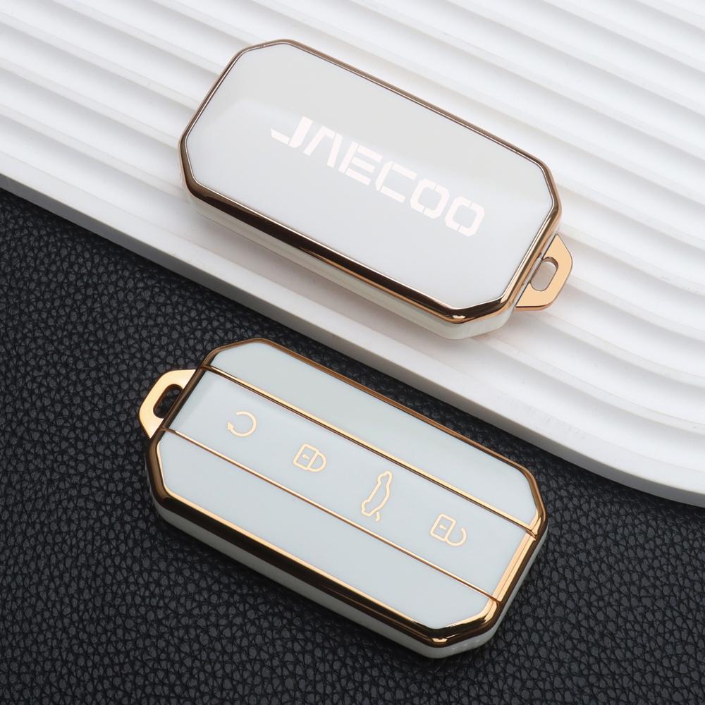 Мягкий чехол-брелок из ТПУ для ключа автомобиля, полный чехол для Chery Jaecoo J5 5 2025 2026, защитный кейс-держатель для брелока, автомобильные аксессуары