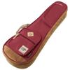 Ibanez Concert Size Ukulele Case with Protective Cushion Wine Red IUBC541-WR