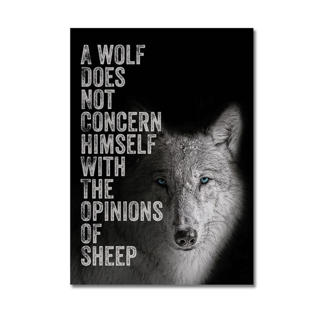 Лев Мотивационные Плакаты и Принты Вдохновляющие Позитивные Цитаты Животные Настенное Искусство HD Картины Холст Картины Офис Домашний Декор