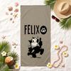 Felix the Cat Soft Beach Towel Stylish Beach Pool Towel for Summer Seaside Vacation Travel