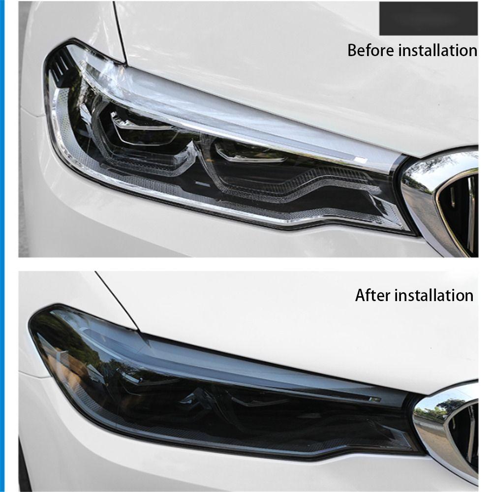 ПВХ противотуманная фара наклейка виниловая пленка автомобильные аксессуары мода хвост формовочная фольга