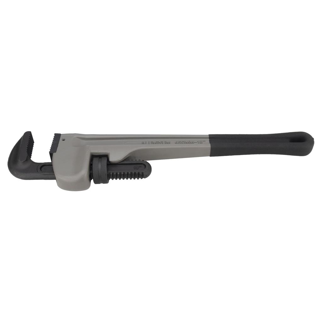TONE Aluminum Pipe Wrench Applicable Pipe Diameter 65A Total Length 412mm Maximum Opening 85mm ALPW-450