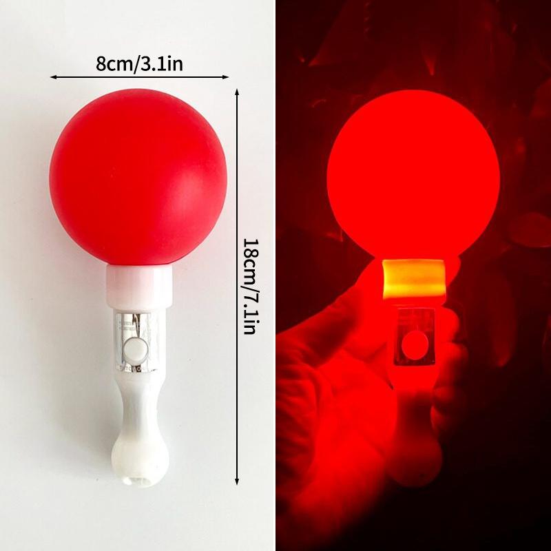 Kpop Concert Support Sticks Heart Star Shaped Lightstick Luminous Idol Support Rods Flash Sticks Birthday Wedding Party Supplies