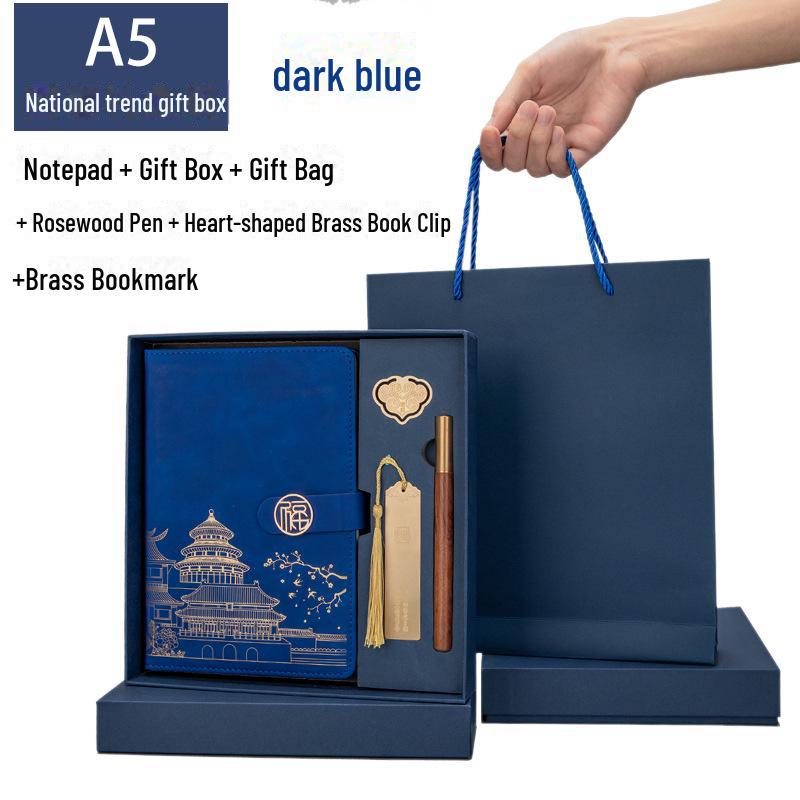 Набор блокнотов National Trend формата А5: Ретро-блокнот для деловых, офисных и творческих встреч - в комплекте подарочная коробка