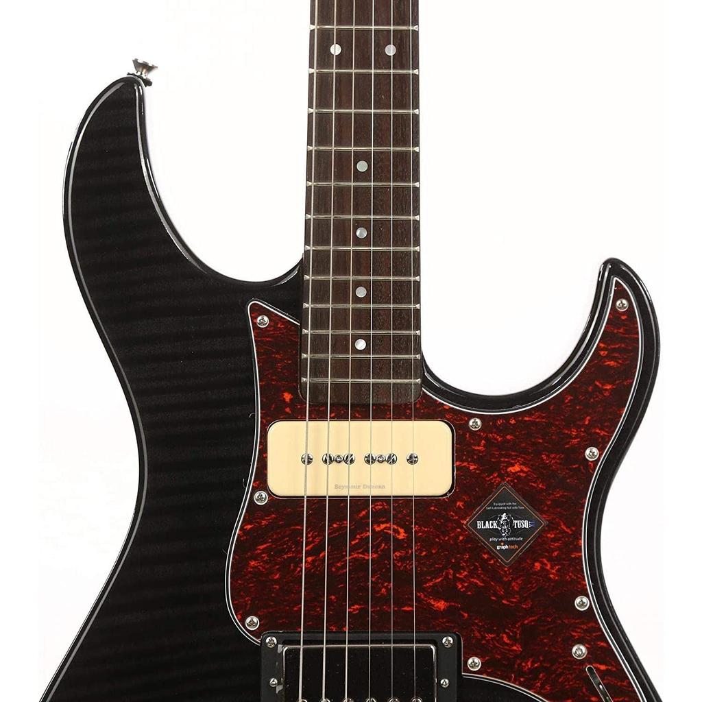 Электрогитара YAMAHA PACIFICA PAC611VFM TBL в комплекте оригинальный мягкий чехол