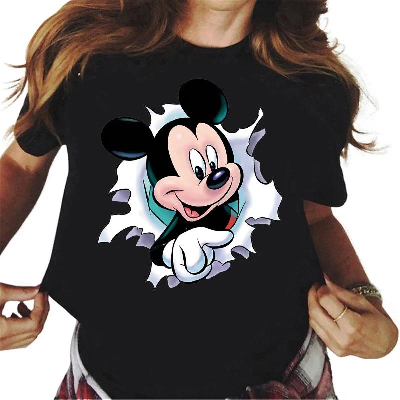Oversized Unisex T Shirts Cartoon  Print Ladies Clothes Cute T Shirts Short Sleeve Tops Y2k Harajuku