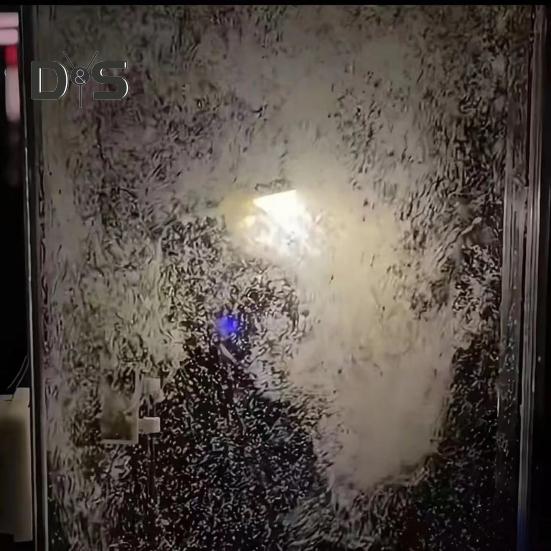 Снежная сцена Ночной светильник Энергосберегающий Снежный ночной уличный фонарь Украшение для помещений Снежинка Рождественские огни Подарок