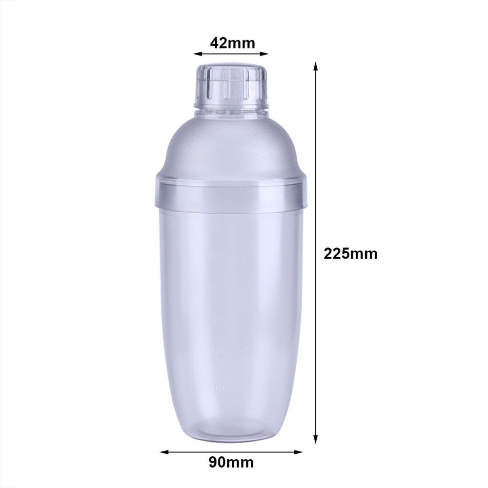 with Markings Cocktail Shaker Three-piece Structure Bar Cup Mixing Container Fruit Tea Making