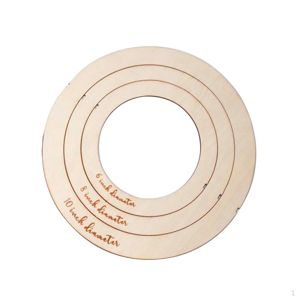 3 шт. макраме режущие штампы трафарет прочный вязаный крючком дверной браслет проект