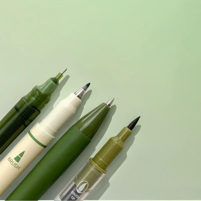 Retro Pen Set with Fast Drying Ink for Smooth Writing, Perfect for Office Work and Practical Learning In School Classrooms