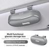 For Jeep Renegade Gladiator Grand Cherokee Compass Patriot Willys Liberty Car Visor Sunglasses Car Glasses Case Glasses Clip Box AJR1