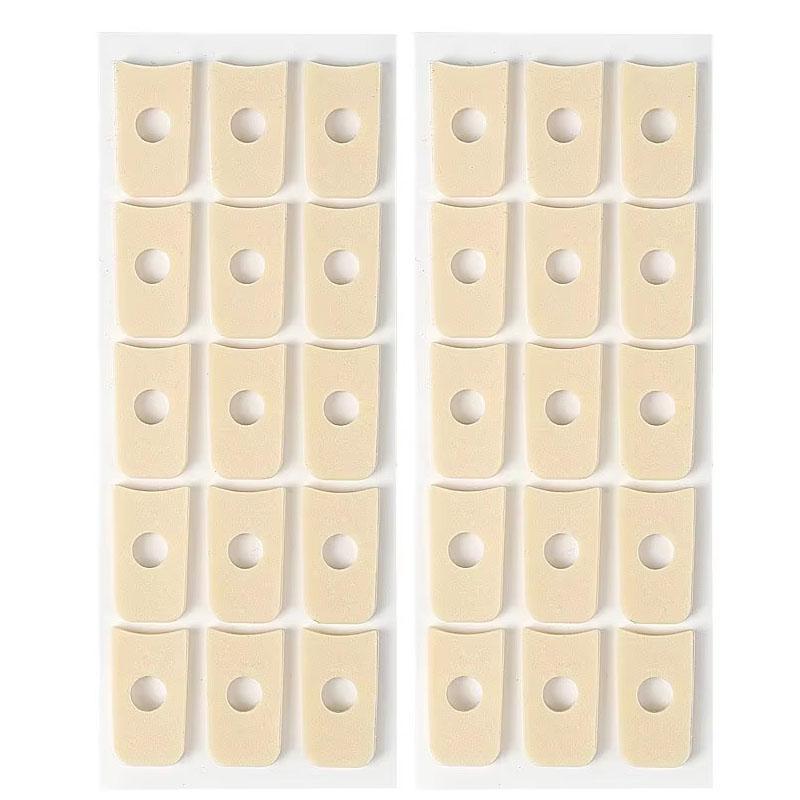 1/2/3Sheet Toe And Foot Protectors Pads Corns Callus Feet Sore Shoes Sticker Self Adhesive Cushions Soft Heel Foam Foot Pad
