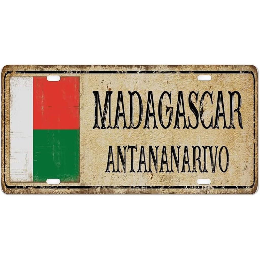 Номерные знаки Сент-Люсии с национальным флагом Кастри, винтажный металлический номерной знак, сувенир из страны, подарочный алюминиевый номерной знак, автомобильная бирка