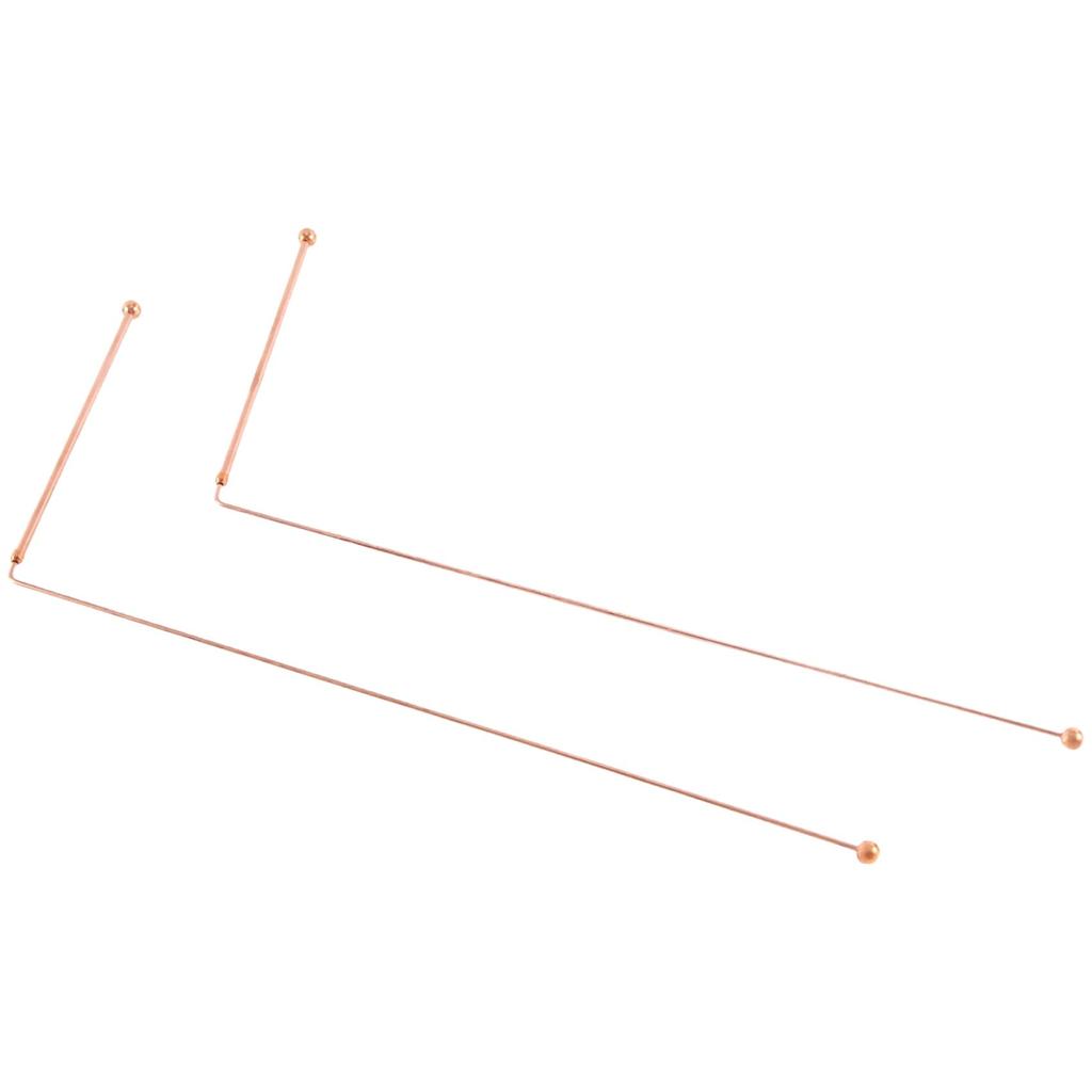 Pure copper energy detection rod 2 pcs detection tool set