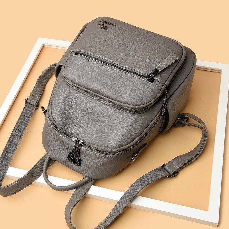 Style, Leather Backpack Women'S Backpack Multipurpose Travel Backpack, Women