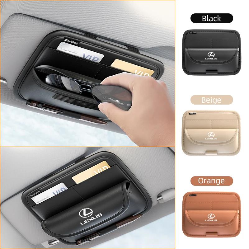 Car Visor Sunglasses Storage Box Card Holder Glasses Clip Interior For Lexus IS250 IS200 CT200h GS300 LS430 RX450h LX570 IS300