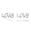 [P1244] - Silver 'Love' Earrings Silver (rhodium Plated) - 10x4 Mm