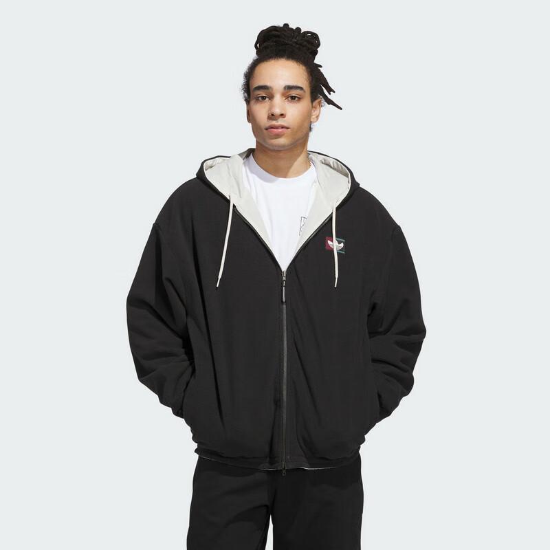 adidas Универсальная мужская повседневная спортивная куртка с капюшоном JX5440
