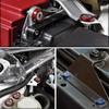styling Car Fasteners Bumper License Plate Bolts JDM Washer Car Modified Washer Car Modified Bolts