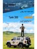Расширительная платформа багажника на крышу Tank 300 Black Panther с боковой лестницей и механическим рюкзаком