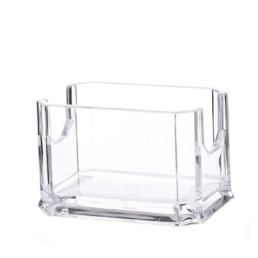 Прямоугольный держатель для чайных пакетиков Акриловая коробка для хранения подсластителей Держатель для пакетиков сахара Гостиная