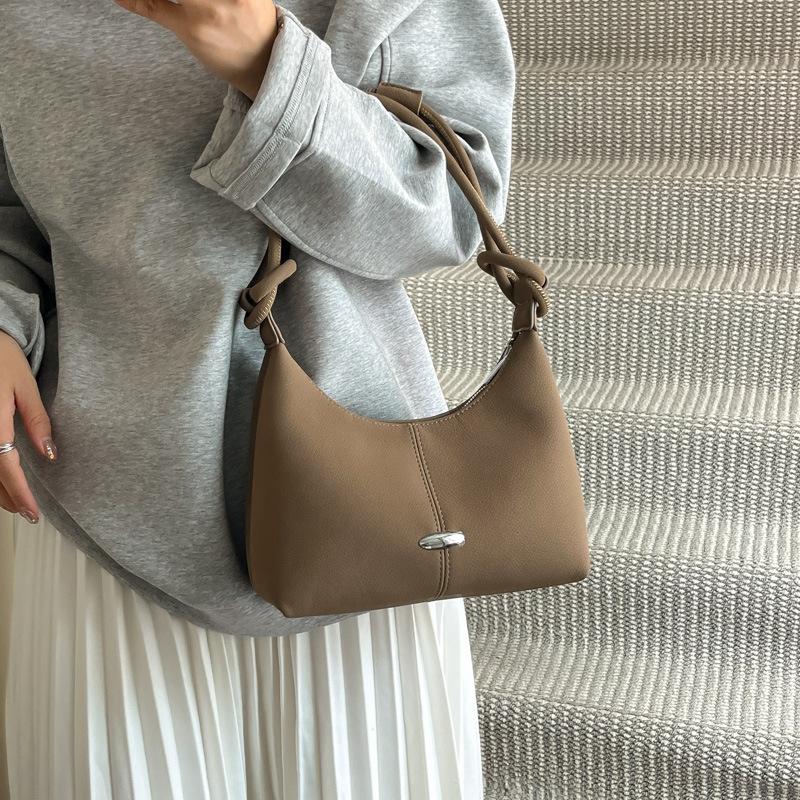 Высококлассная нишевая сумка женская осенне-зимняя ретро 2025 новая модная на плечо сумка-мессенджер популярная портативная сумка-пельмень