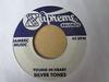 7inch Record SILVERTONES - Young In Heart NONE Supreme Records 2015 Jamaica Reggae, Ska & Dub Used