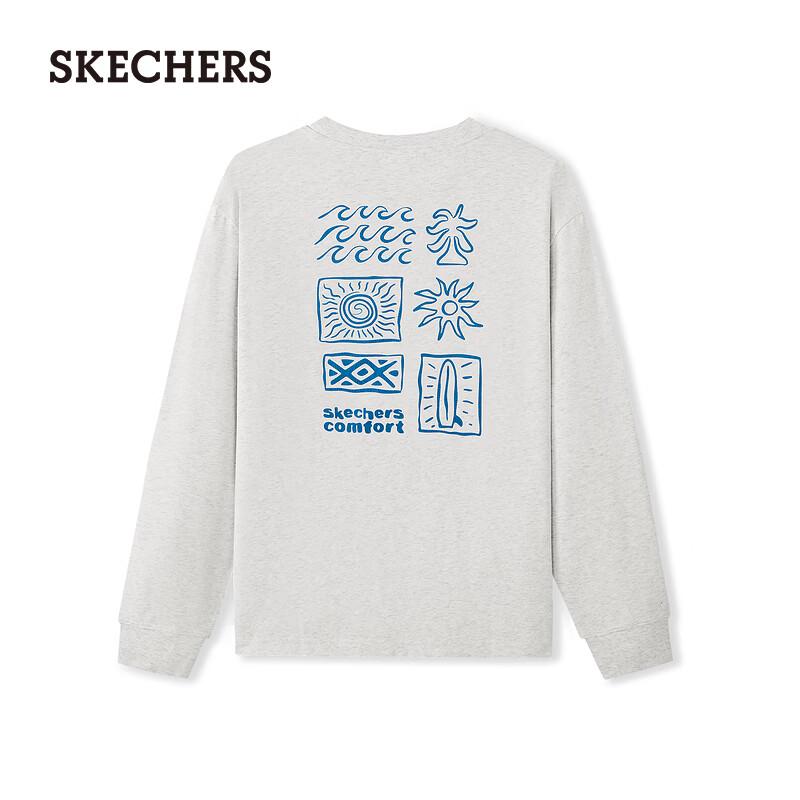 Skechers Унисекс охлаждающая антибактериальная футболка с длинным рукавом L226U031