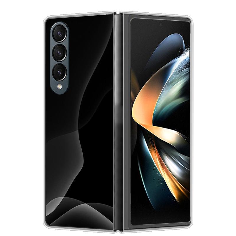 Чехол для Samsung Z Fold 4 ZFold 5 4 5G Жесткий прозрачный чехол для телефона для Samsung Galaxy Z Fold4 Fold5 Ударопрочный бампер Fundas