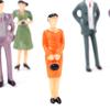 People Model People Plastic 1 Gauge Scale Plastic Standing