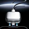 USB C Разветвитель Зарядки с Поддержкой Автоматического Отключения при Полной Зарядке, Кабель 1,5 м, 240 Вт для Телефона, Планшета, Ноутбука
