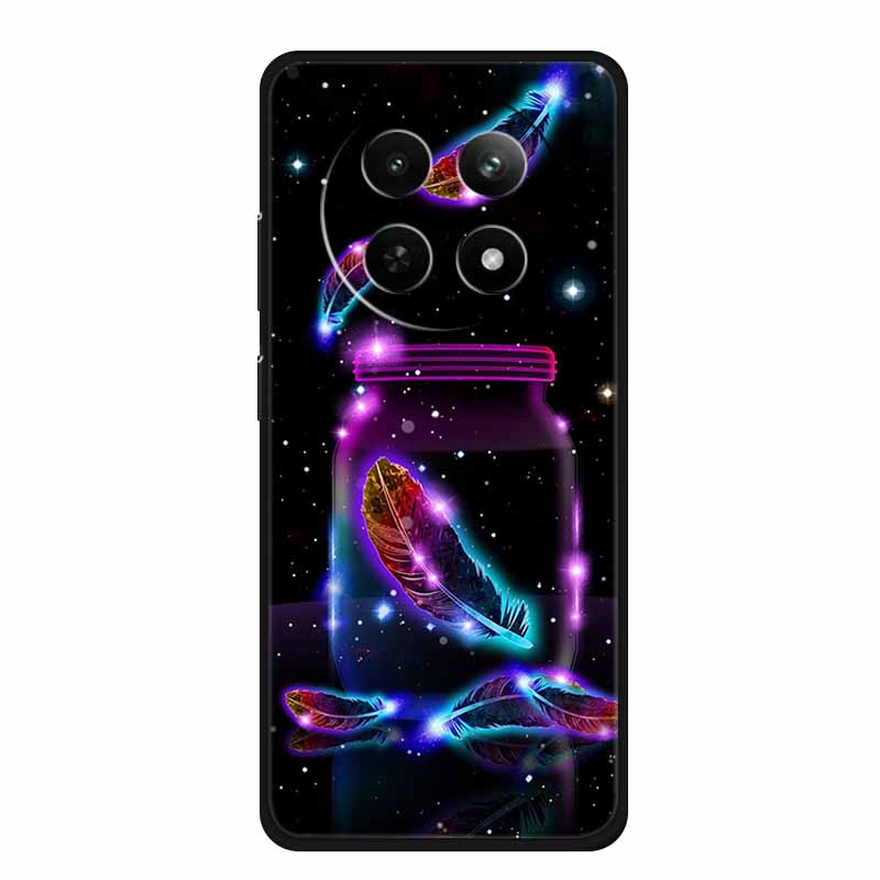 Чехол для Realme 13+ Роскошные мягкие силиконовые чехлы из ТПУ для OPPO Realme 13 Plus 5G Realme13+ Ударопрочный защитный чехол Fundas