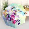 1pc My Little Pony, Friendship Themed High-quality Umbrella,Automatic Opening and Closing Umbrella,Multi-functional Umbrella G0811259