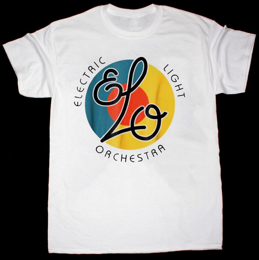 Electric Light Orchestra в Белом Унисекс Взрослый Все Размеры от S до 5XL CS0104 Унисекс Футболка